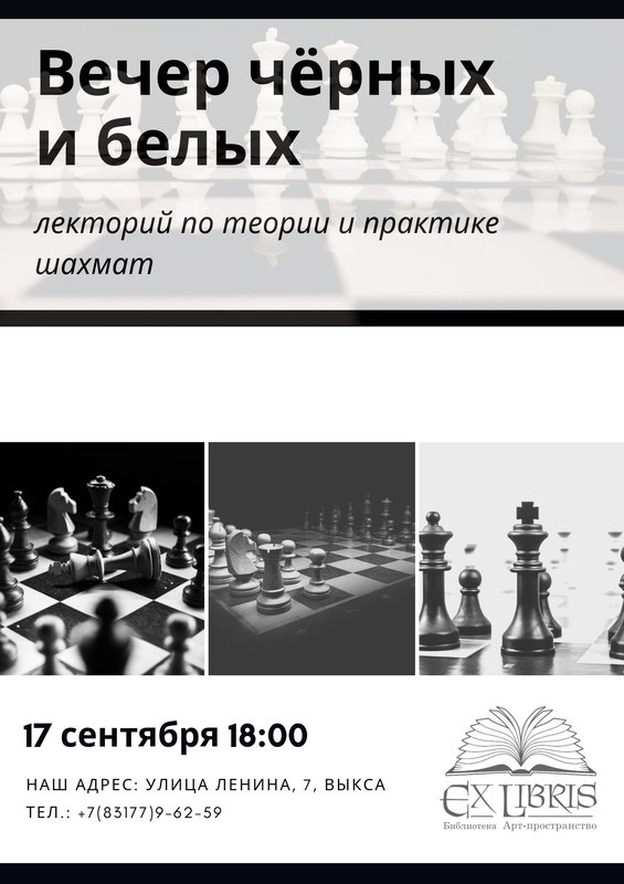 «Вечер чёрных и белых»