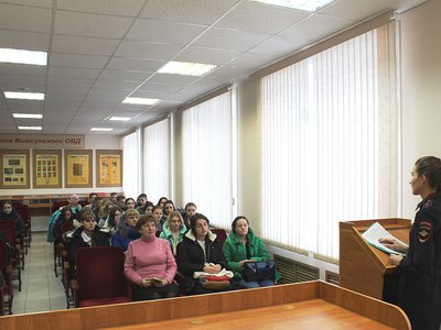 В рамках всероссийской акции 24 января отдел МВД России по г. Выкса посетили 47 студентов (Выкса, 2018 г.)