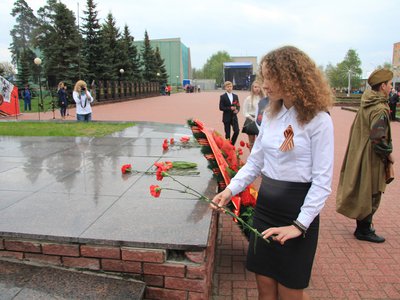 Вахта памяти в честь Дня Победы (г. Выкса, 8 мая 2017 г.)