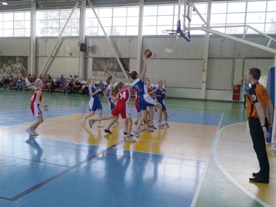 Баскетбольный матч ДЮЦ «Лидер» (г. Выкса) против «Н.Поколение-2» (г. Н.Новгород)
