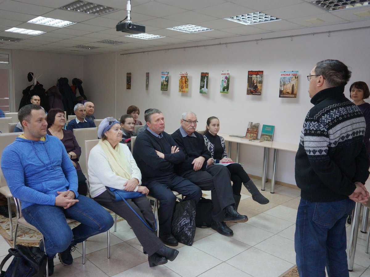 В Центральной библиотеке 26 января состоялась встреча с писателем Николаем Свечиным