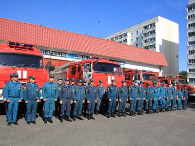 В пожарной части №56 почтили память коллег, погибших при взрыве танкера в Горьком в 1977 году