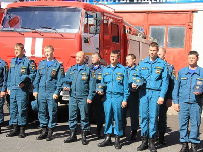 В пожарной части №56 почтили память коллег, погибших при взрыве танкера в Горьком в 1977 году