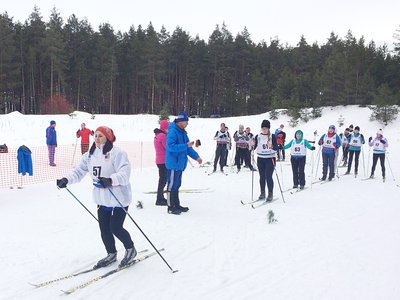 Лыжные гонки в рамках спартакиады трудовых коллективов