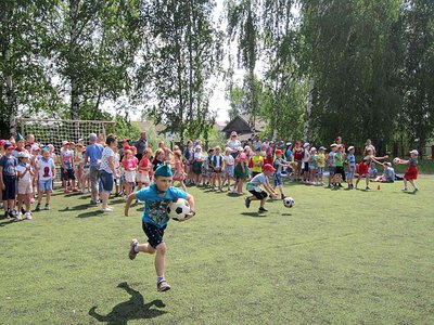 Спортивные соревнования прошли в детском лагере «Ника» (Выкса, 2019 г.)