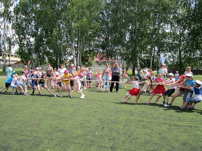 Спортивные соревнования прошли в детском лагере «Ника» (Выкса, 2019 г.)
