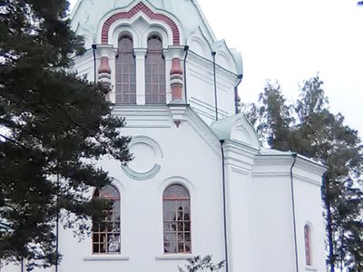 Никольская церковь, построенная по проекту Алексея Горностаева