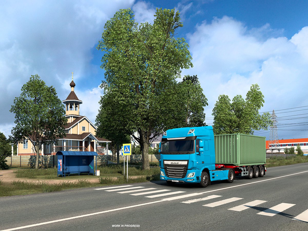 Мотмос появится как часть карты в игре Euro Truck Simulator 2 ::Выксунский  рабочий