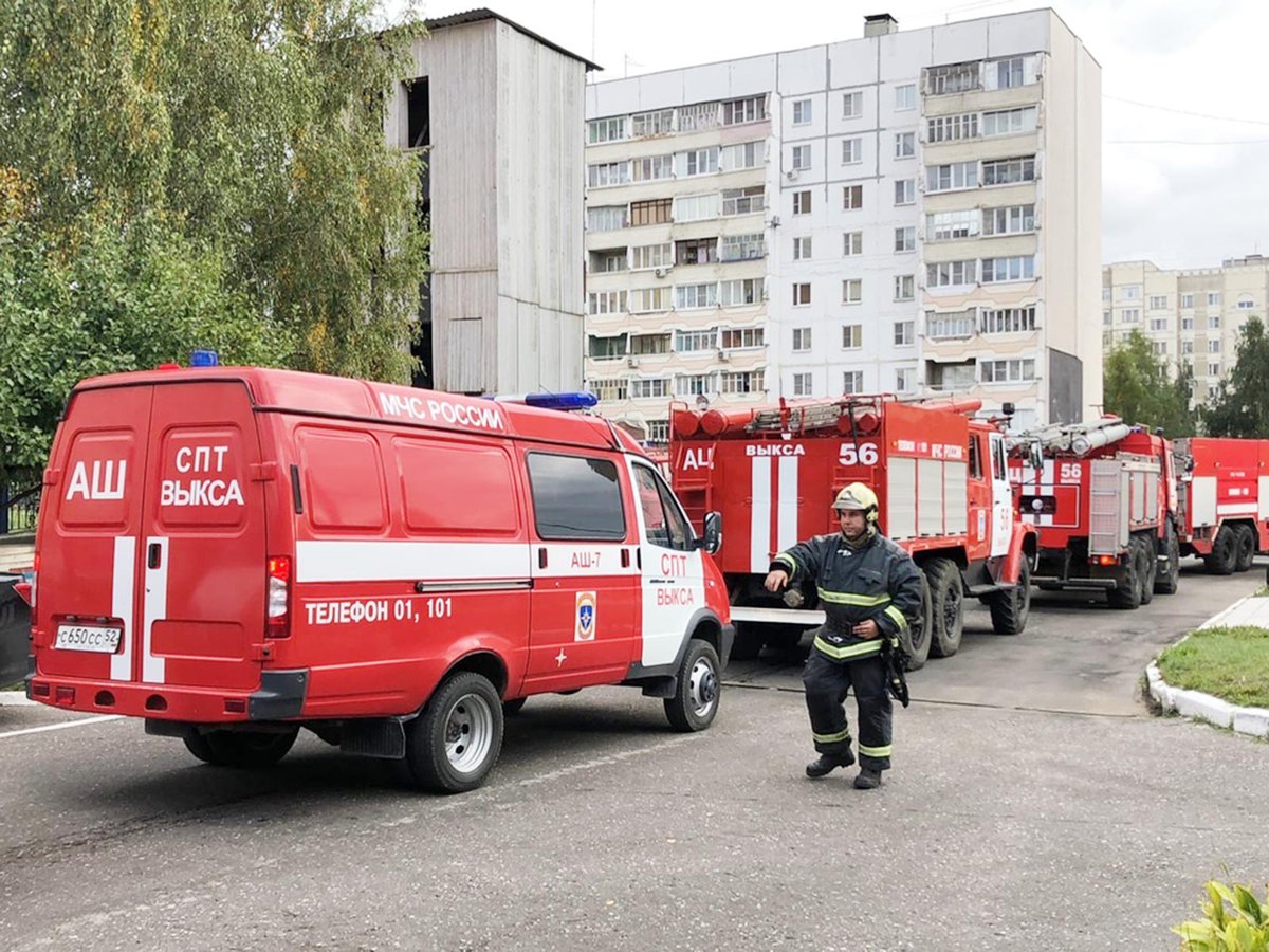 Один день из жизни пожарных ::Выксунский рабочий