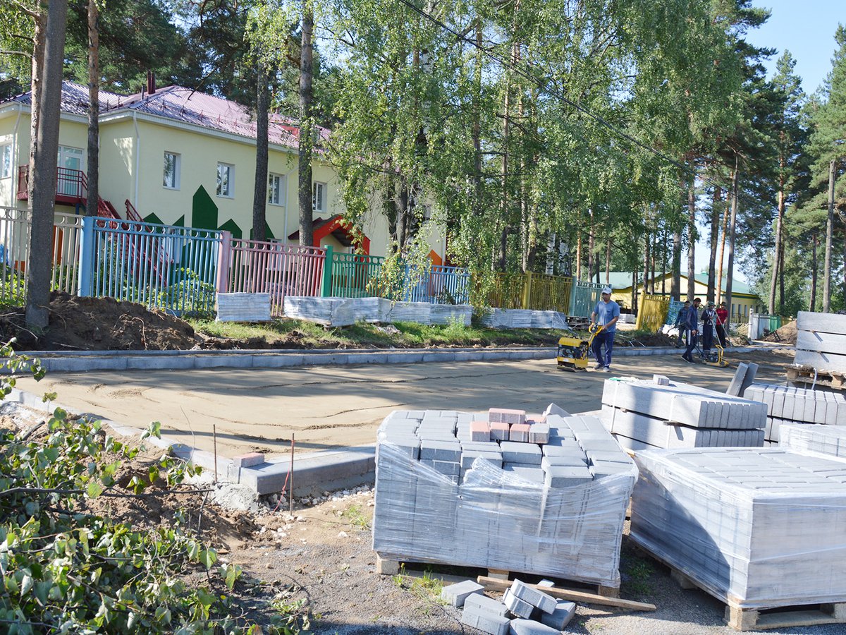 Ремонт детского сада №18 завершается, в «Золотой рыбке» – продолжается  ::Выксунский рабочий