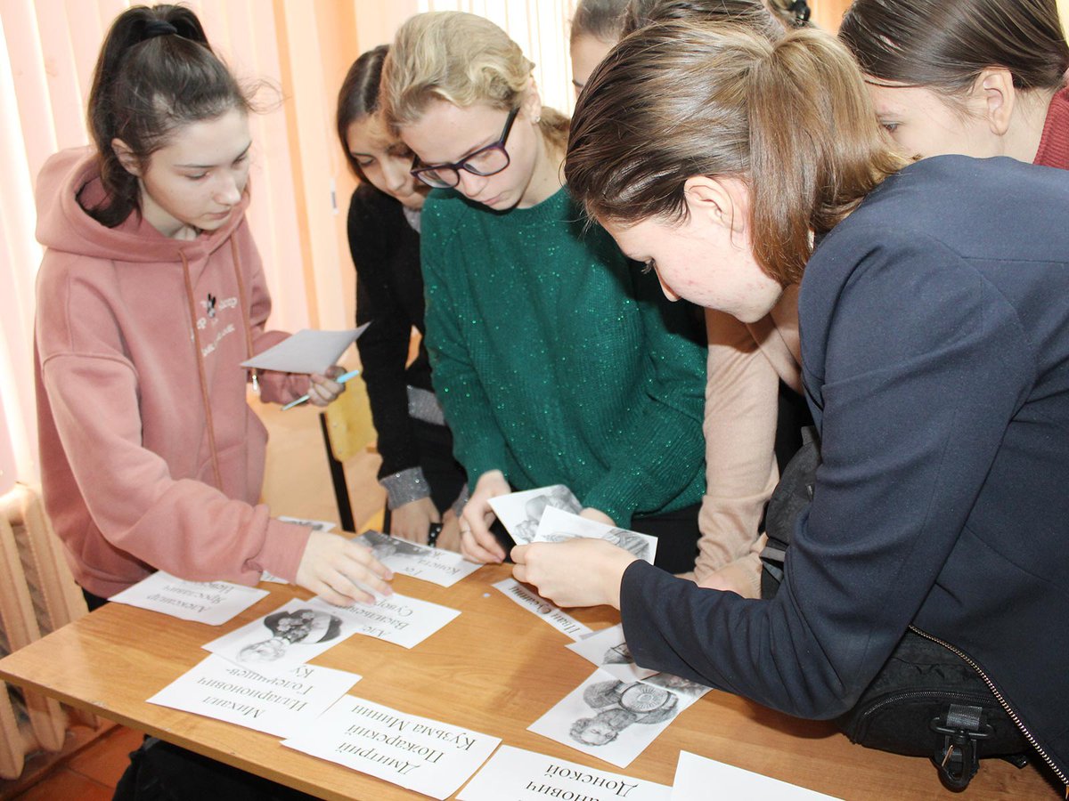 Старшеклассники посёлка Шиморское путешествовали в прошлое ::Выксунский  рабочий