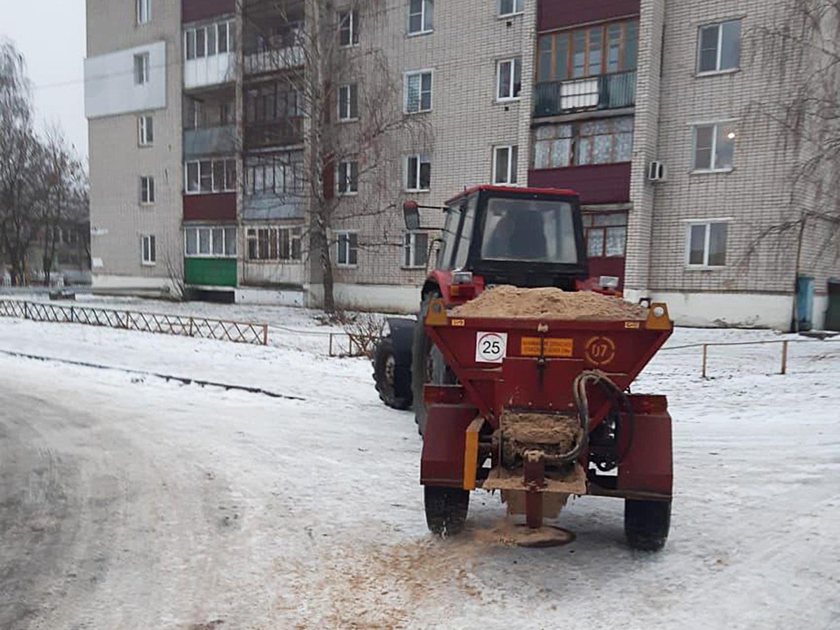 Кто и где должен убирать снег ::Выксунский рабочий