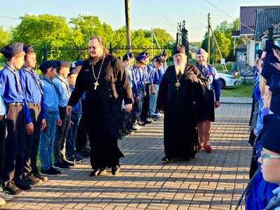 Православные витязи.Встреча с епископом Гедеоном