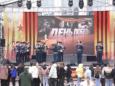 Большой праздничный концерт в честь Дня Победы прошёл в Выксе