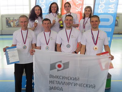 Команда ВМЗ стала серебряным призёром областного фестиваля ГТО среди трудовых коллективов