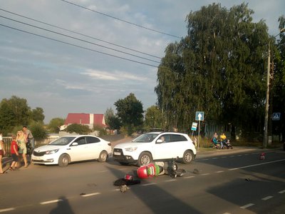 Авария на перекрёстке улиц Салтанова и М. Горького произошла вечером 9 августа