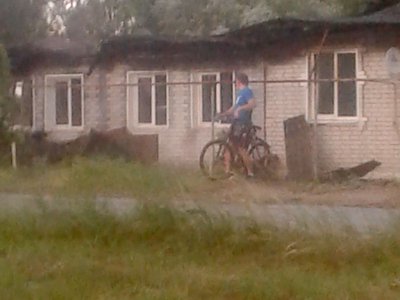 Огнём уничтожен дом на улице Володарского (Выкса, 2020 г.)