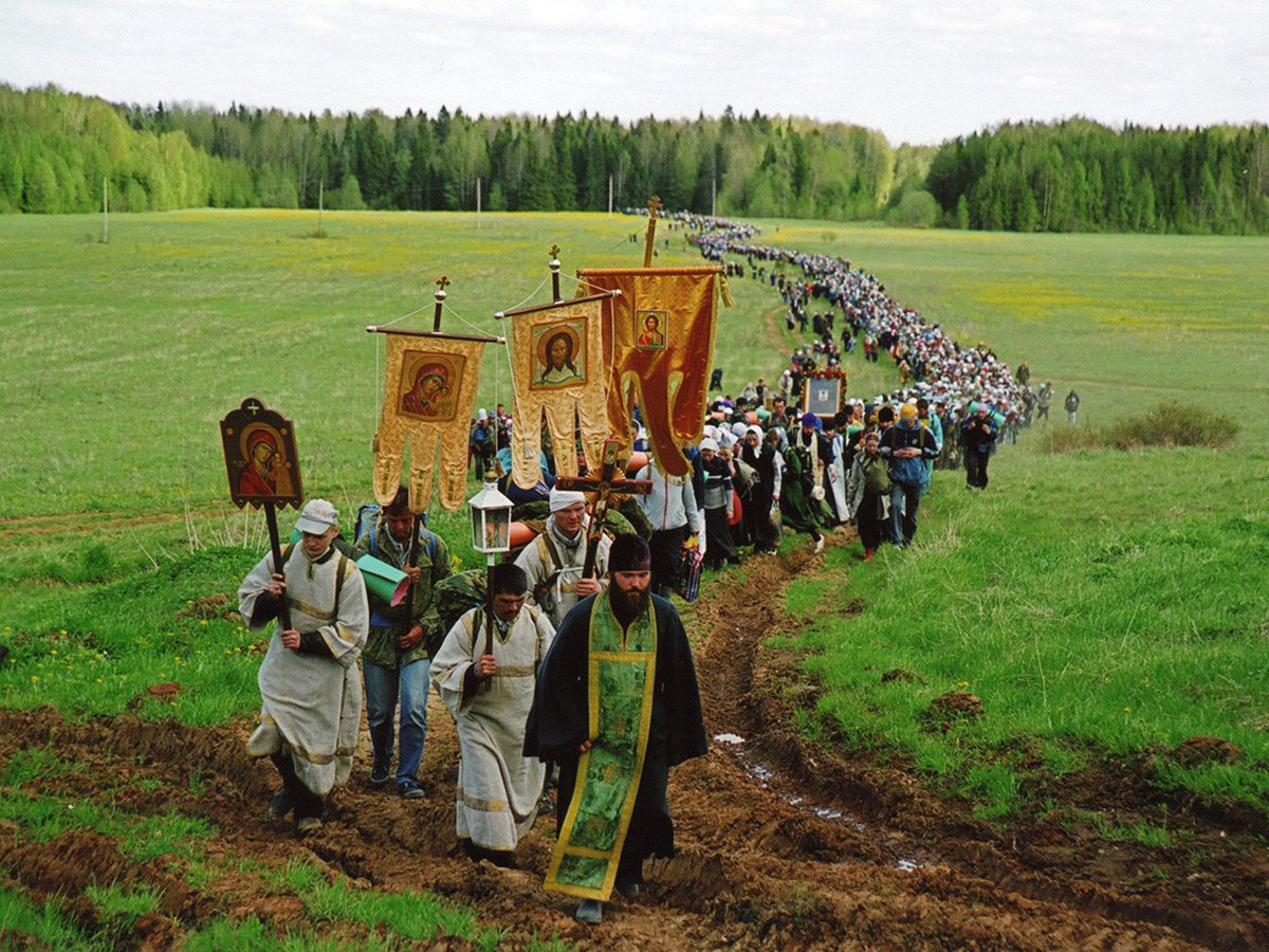 Русские паломники картинки