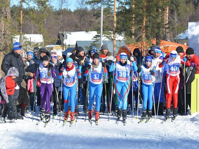 Турнир по лыжам прошёл 2 марта в посёлке Ризадеевский в семи возрастных группах (Выкса, 2019 г.)