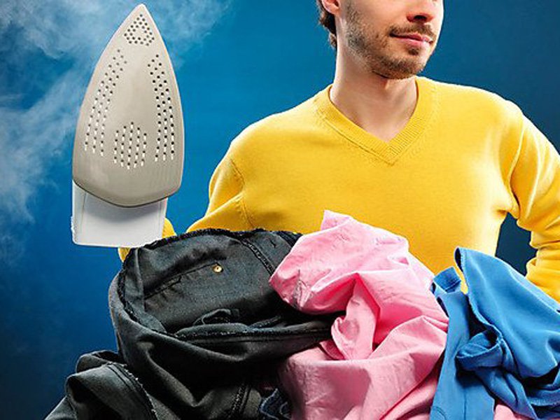 Как разгладить мятую одежду