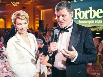 Ирина и Анатолий Седых получили премию «Филантроп года» журнала Forbes