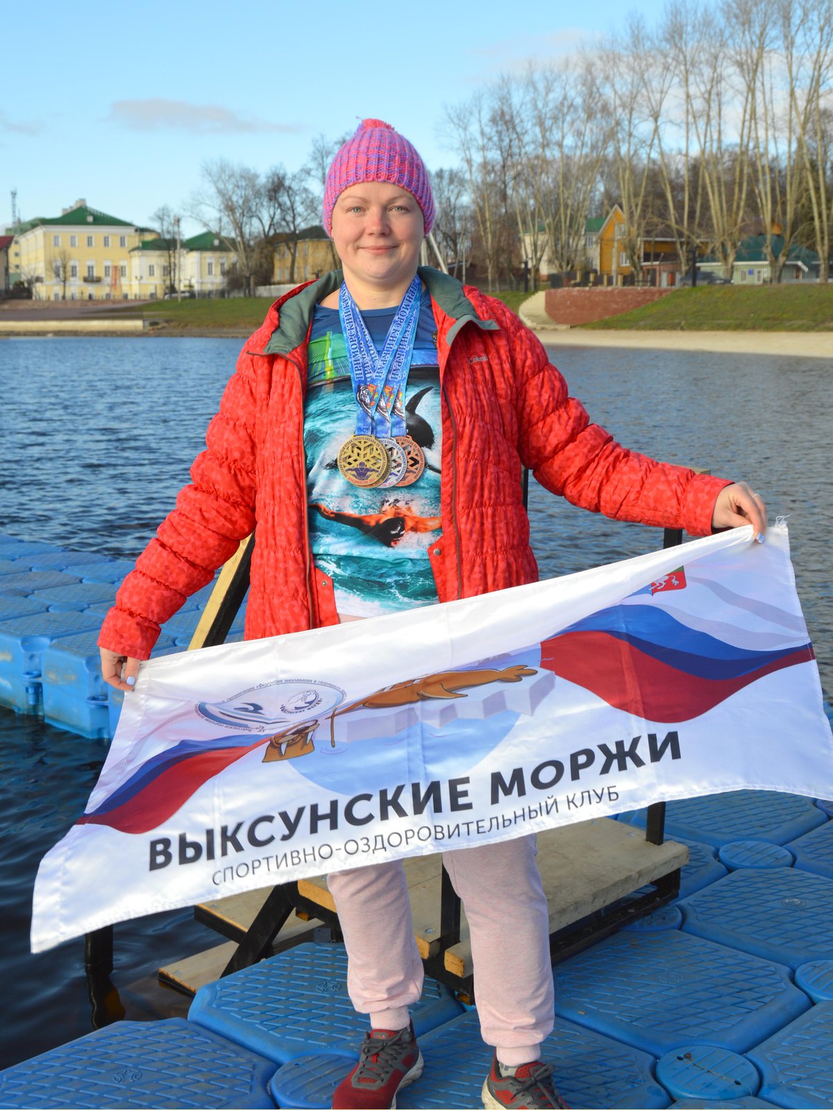 Наталья Костина-зимнее плавание
