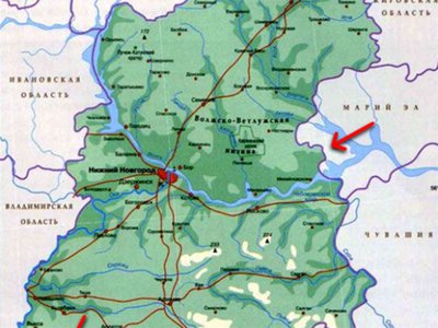 Сведения о границах Нижегородской области внесены в единый реестр недвижимости