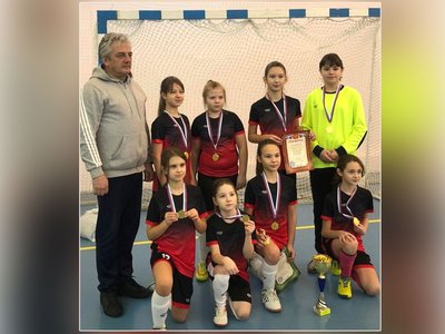 Юные футболистки «Металлург-Ника» стали победителями новогоднего турнира
