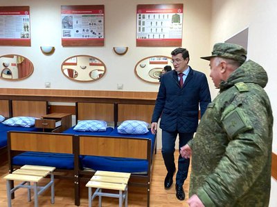 Глеб Никитин встретился с мобилизованными нижегородцами в Костроме