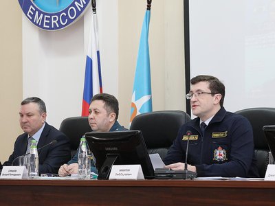 Глеб Никитин поручил главам муниципалитетов оперативно реагировать на все сообщения жителей о паводковой ситуации