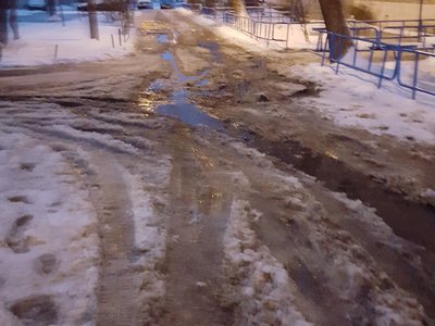 Потоп на ул. Белякова, С. Битковой и Пушкина
