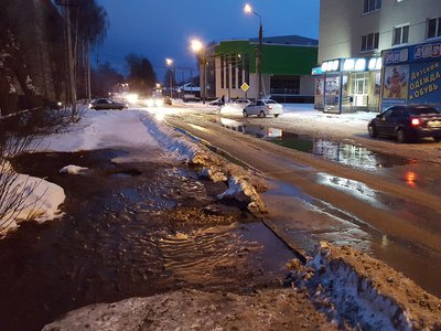 Откуда вода на улицах Выксы?