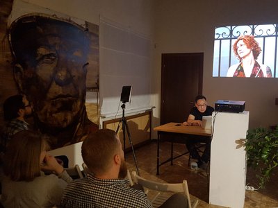 Алексей Павлов провёл мастер-класс по документальной фотографии в арт-резиденции «Выкса» (Выкса, 2020 г.)