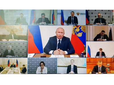 Владимир Путин объявил о завершении нерабочего периода