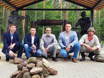 В Выксе открыли первую в России полноразмерную скульптуру, изготовленную из металла по технологии 3D-печати (2020 г.)