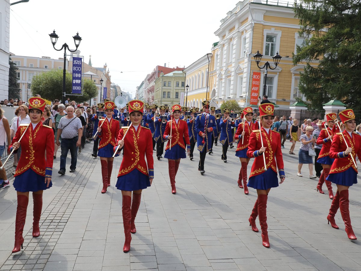 Фестиваль духовых оркестров в честь празднования 800-летия Нижнего Новгорода (2021 г.)