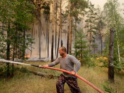Лесные пожары тушить без лицензий