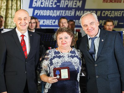 Светлана Окладникова награждена медалью «За заслуги в бизнесе»