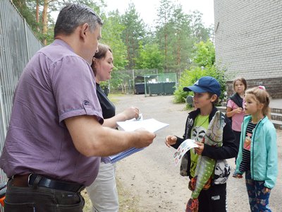 Сотрудники «Эколант» учили детей в «Костре» пожарной безопасности