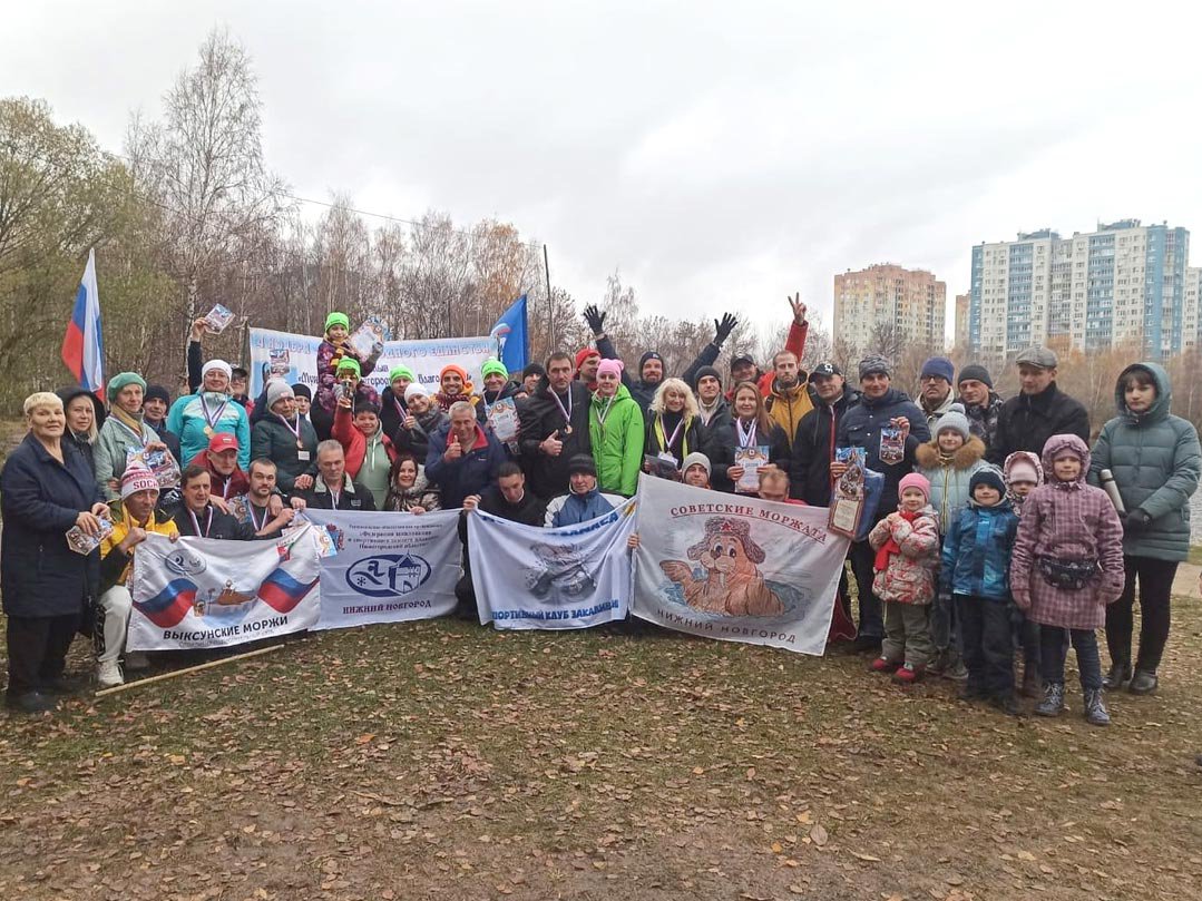 «Выксунские моржи» завоевали в Нижнем Новгороде три медали