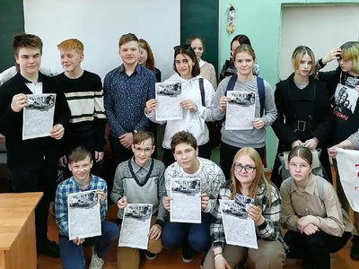 Ученики школы №9 написали Письма Победы (2021 г.)