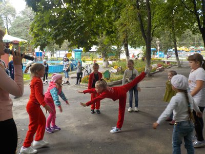 Развлекательная программа для детей в парке КиО (Выкса, 2017 г.)
