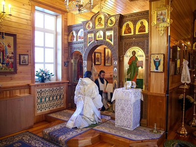 Епископ Варнава принял участие в освящении престола дивеевского скита