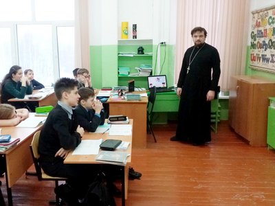 Дети в Досчатом узнали о связи современного русского и церковнославянского языков