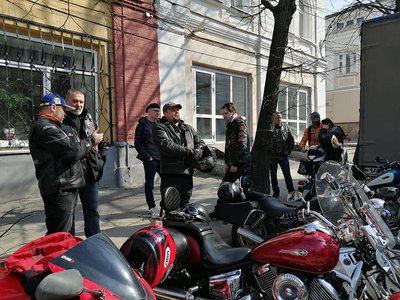 Нижегородские байкеры стали волонтёрами регионального штаба #МыВместе (2020 г.)