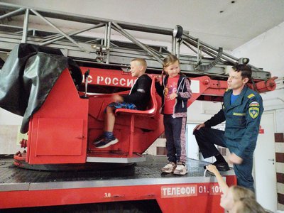 На пожар – за минуту
