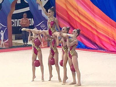 В Московской области наши гимнастки завоевали серебро