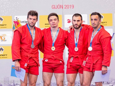 Выксунец завоевал золото на чемпионате Европы по самбо