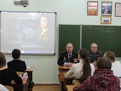 Выксунские ветераны ОВД побывали в ДЦ «Лазурный» (Выкса, 2018 г.)
