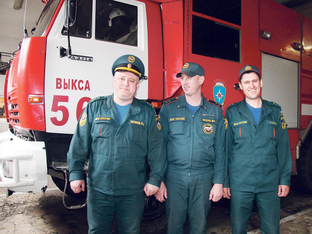 Пожарно-спасательный  отряд_огнеборцы_ПСЧ